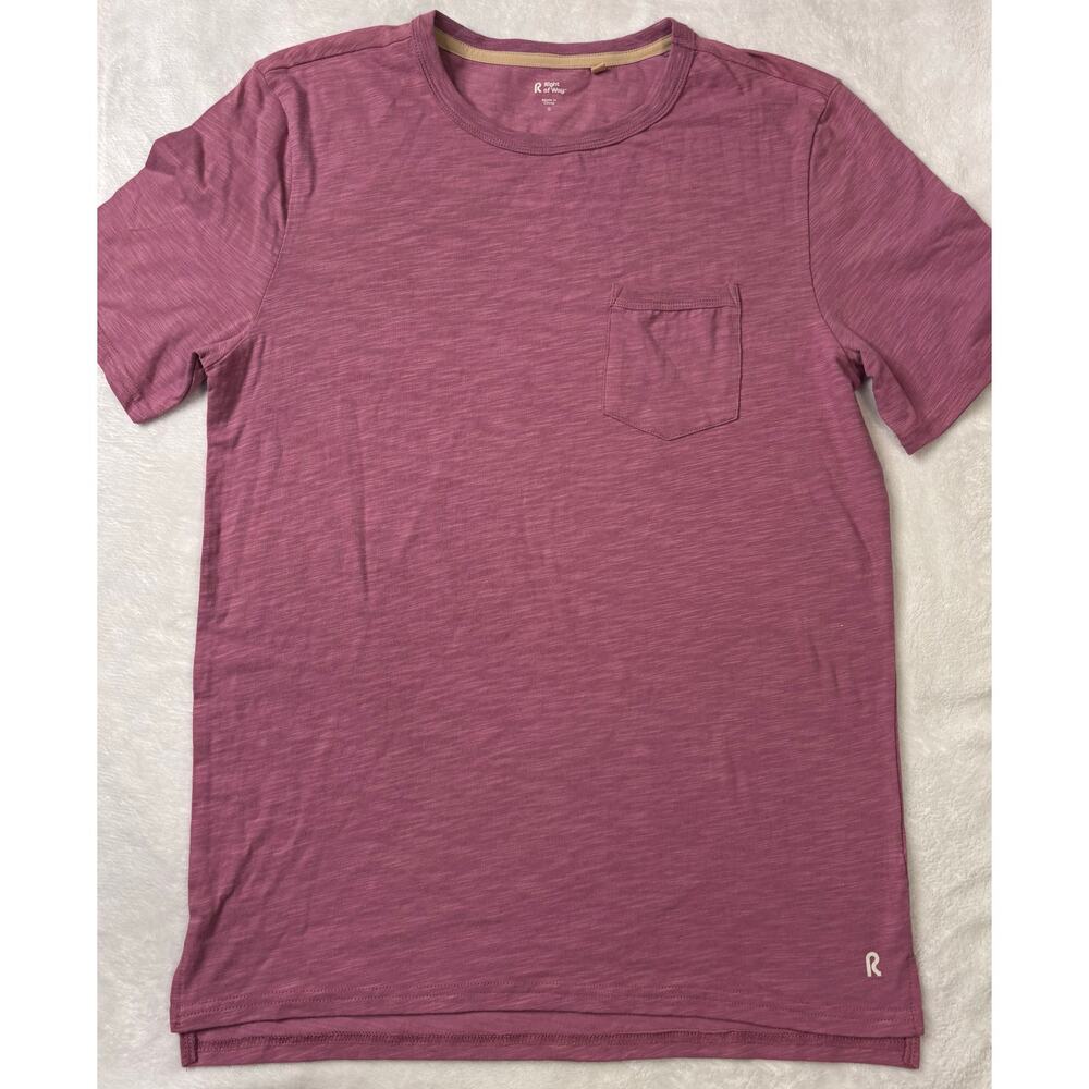 Right of Way Men’s Small Purple SS T-Shirt NWOTs
